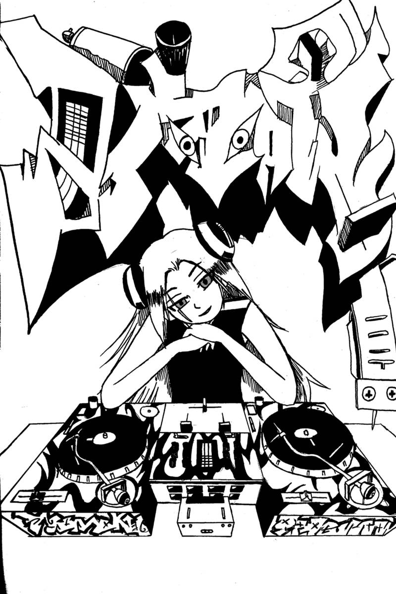 バトルDJの漫画 第1話